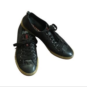 Prada leather sneakers size 8.5